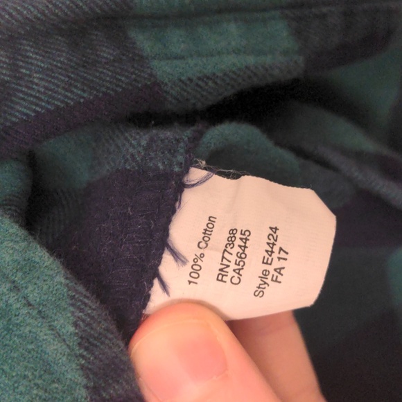 J. Crew Half-zip Plaid Flannel - Picture 4 of 5